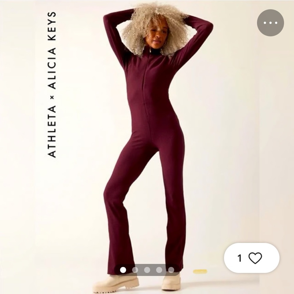 Burgundy Jumpsuit